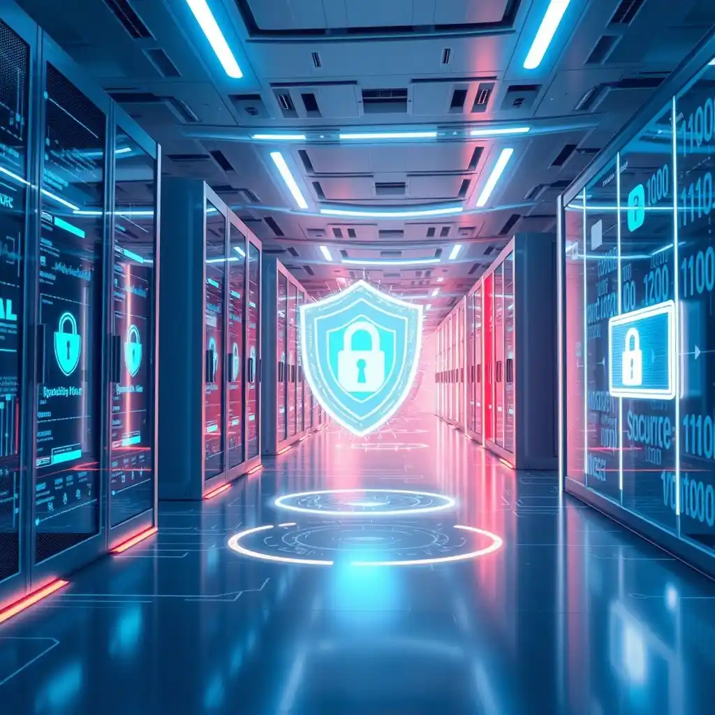 Interfaz Tecnológica IA Segura